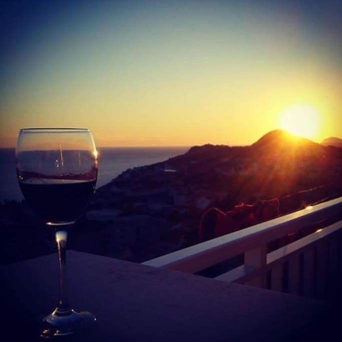 Romantic Ap,With Amazing View Dubrovnik Eksteriør billede